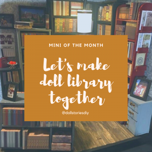 Let’s Make a Barbie Scale Home Library