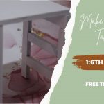 DIY: Let’s Make a Side Table for Barbie Dolls : 1:6th Scale